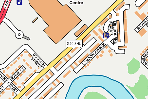 G40 3HU map - OS OpenMap – Local (Ordnance Survey) G40 3HU map - OS OpenMap – Local (Ordnance Survey)