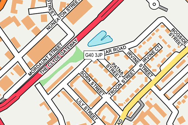 G40 3JP map - OS OpenMap – Local (Ordnance Survey) G40 3JP map - OS OpenMap – Local (Ordnance Survey)