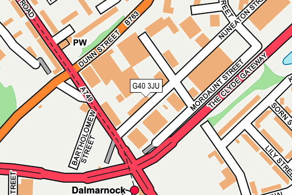 G40 3JU map - OS OpenMap – Local (Ordnance Survey) G40 3JU map - OS OpenMap – Local (Ordnance Survey)