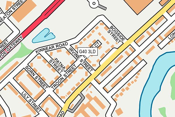 G40 3LD map - OS OpenMap – Local (Ordnance Survey) G40 3LD map - OS OpenMap – Local (Ordnance Survey)