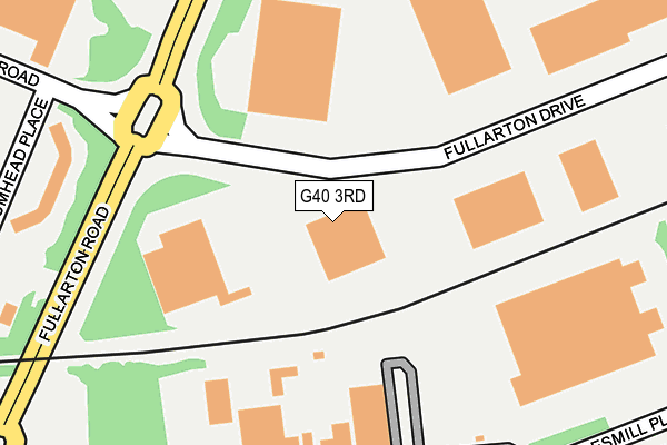 G40 3RD map - OS OpenMap – Local (Ordnance Survey) G40 3RD map - OS OpenMap – Local (Ordnance Survey)