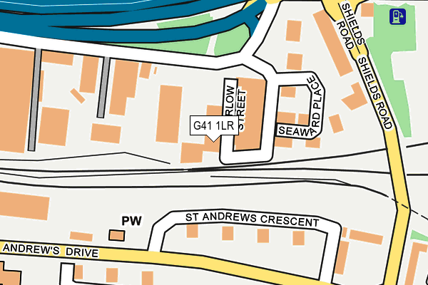 G41 1LR map - OS OpenMap – Local (Ordnance Survey) G41 1LR map - OS OpenMap – Local (Ordnance Survey)