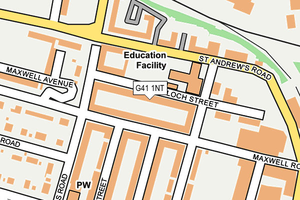 G41 1NT map - OS OpenMap – Local (Ordnance Survey) G41 1NT map - OS OpenMap – Local (Ordnance Survey)