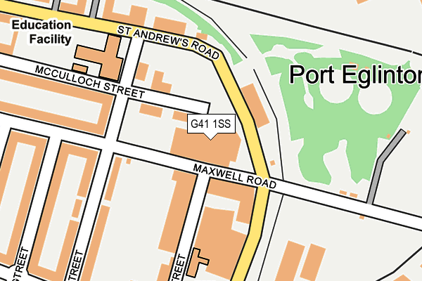 G41 1SS map - OS OpenMap – Local (Ordnance Survey) G41 1SS map - OS OpenMap – Local (Ordnance Survey)