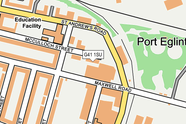 G41 1SU map - OS OpenMap – Local (Ordnance Survey) G41 1SU map - OS OpenMap – Local (Ordnance Survey)
