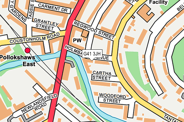 G41 3JH map - OS OpenMap – Local (Ordnance Survey) G41 3JH map - OS OpenMap – Local (Ordnance Survey)