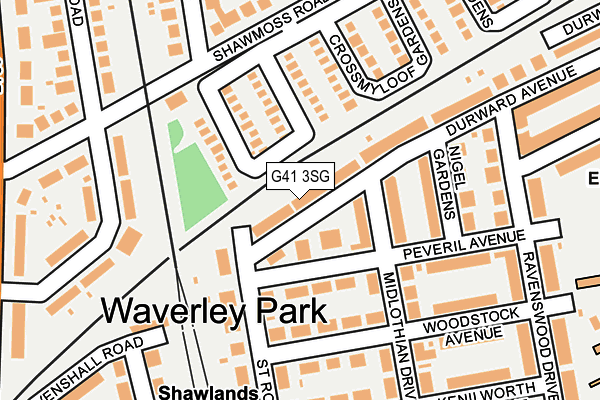 G41 3SG map - OS OpenMap – Local (Ordnance Survey) G41 3SG map - OS OpenMap – Local (Ordnance Survey)
