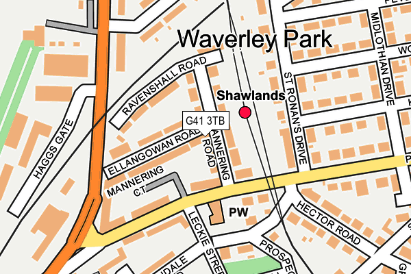 G41 3TB map - OS OpenMap – Local (Ordnance Survey) G41 3TB map - OS OpenMap – Local (Ordnance Survey)