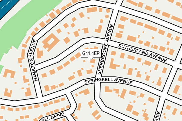 G41 4EP map - OS OpenMap – Local (Ordnance Survey) G41 4EP map - OS OpenMap – Local (Ordnance Survey)