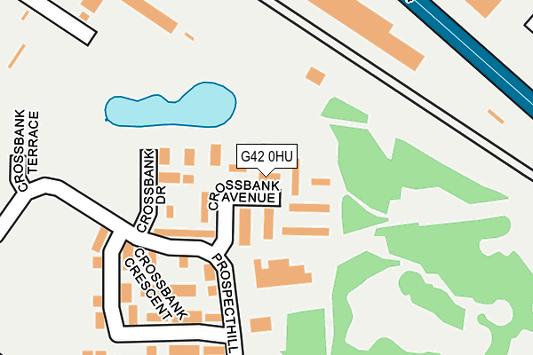G42 0HU map - OS OpenMap – Local (Ordnance Survey) G42 0HU map - OS OpenMap – Local (Ordnance Survey)