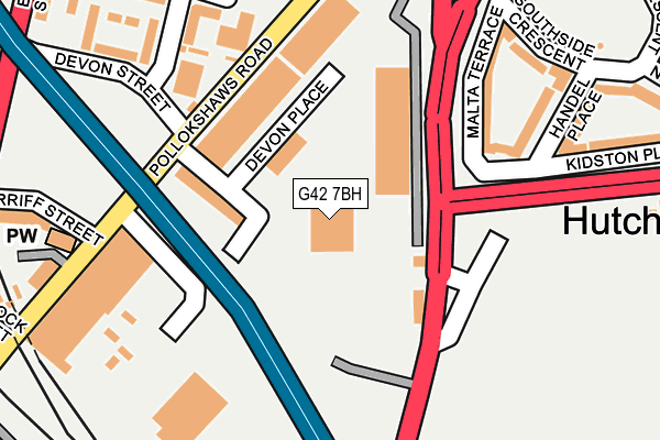 G42 7BH map - OS OpenMap – Local (Ordnance Survey) G42 7BH map - OS OpenMap – Local (Ordnance Survey)