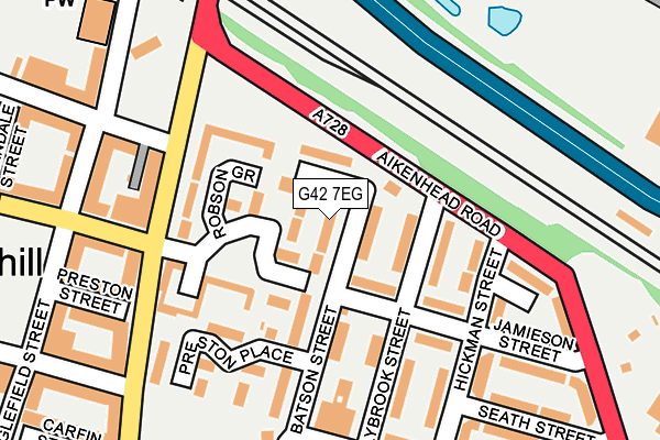G42 7EG map - OS OpenMap – Local (Ordnance Survey) G42 7EG map - OS OpenMap – Local (Ordnance Survey)