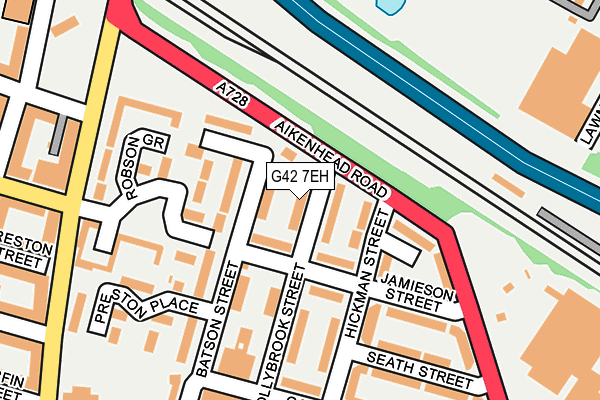 G42 7EH map - OS OpenMap – Local (Ordnance Survey) G42 7EH map - OS OpenMap – Local (Ordnance Survey)