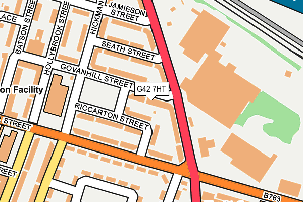 G42 7HT map - OS OpenMap – Local (Ordnance Survey) G42 7HT map - OS OpenMap – Local (Ordnance Survey)