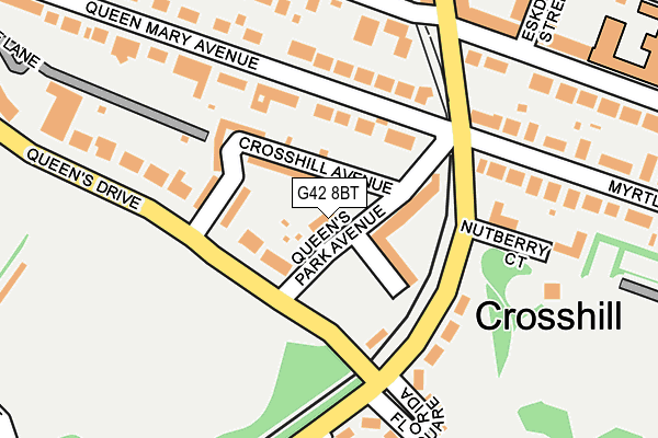 G42 8BT map - OS OpenMap – Local (Ordnance Survey) G42 8BT map - OS OpenMap – Local (Ordnance Survey)