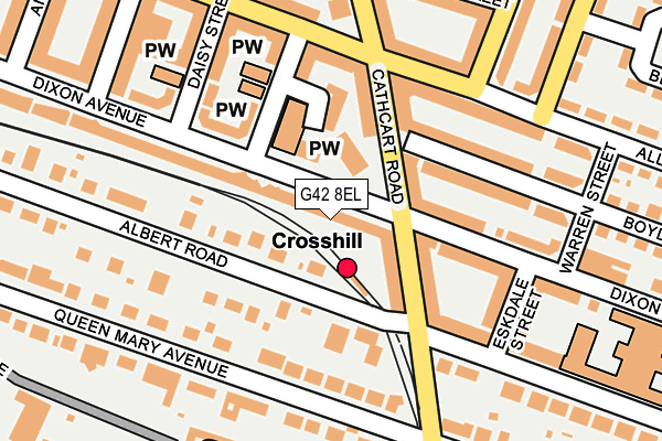 G42 8EL map - OS OpenMap – Local (Ordnance Survey) G42 8EL map - OS OpenMap – Local (Ordnance Survey)