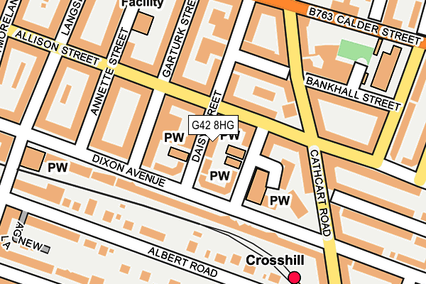 G42 8HG map - OS OpenMap – Local (Ordnance Survey) G42 8HG map - OS OpenMap – Local (Ordnance Survey)