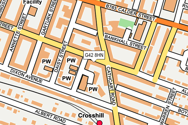 G42 8HN map - OS OpenMap – Local (Ordnance Survey) G42 8HN map - OS OpenMap – Local (Ordnance Survey)