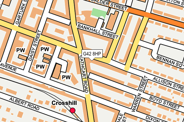 G42 8HP map - OS OpenMap – Local (Ordnance Survey) G42 8HP map - OS OpenMap – Local (Ordnance Survey)