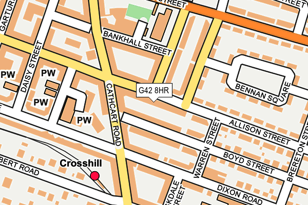 G42 8HR map - OS OpenMap – Local (Ordnance Survey) G42 8HR map - OS OpenMap – Local (Ordnance Survey)
