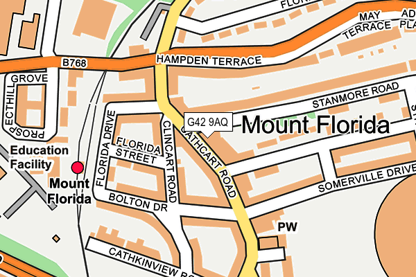 G42 9AQ map - OS OpenMap – Local (Ordnance Survey) G42 9AQ map - OS OpenMap – Local (Ordnance Survey)