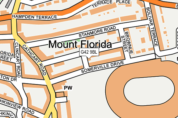 G42 9BL map - OS OpenMap – Local (Ordnance Survey) G42 9BL map - OS OpenMap – Local (Ordnance Survey)