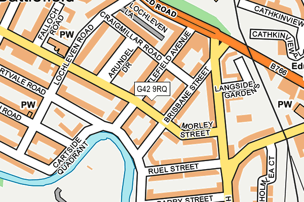 G42 9RQ map - OS OpenMap – Local (Ordnance Survey) G42 9RQ map - OS OpenMap – Local (Ordnance Survey)