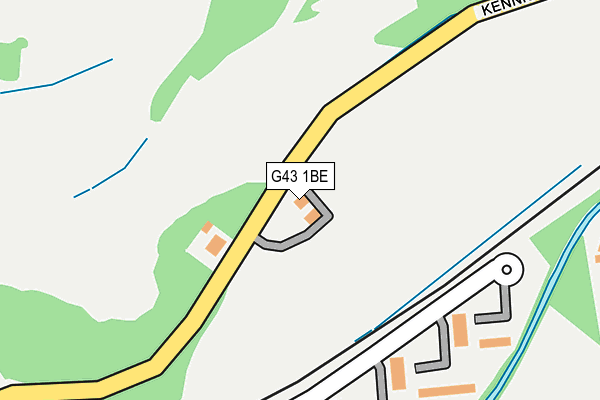 G43 1BE map - OS OpenMap – Local (Ordnance Survey) G43 1BE map - OS OpenMap – Local (Ordnance Survey)