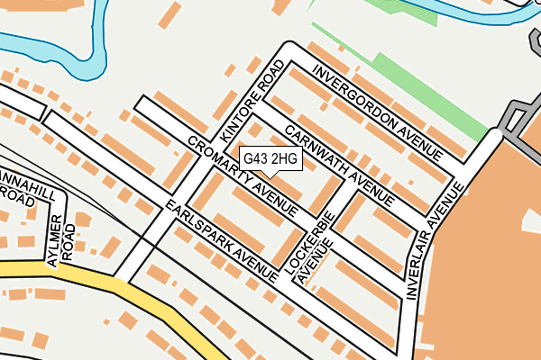 G43 2HG map - OS OpenMap – Local (Ordnance Survey) G43 2HG map - OS OpenMap – Local (Ordnance Survey)