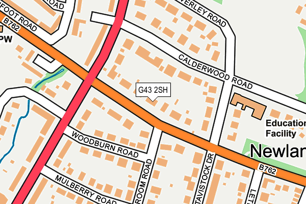 G43 2SH map - OS OpenMap – Local (Ordnance Survey) G43 2SH map - OS OpenMap – Local (Ordnance Survey)