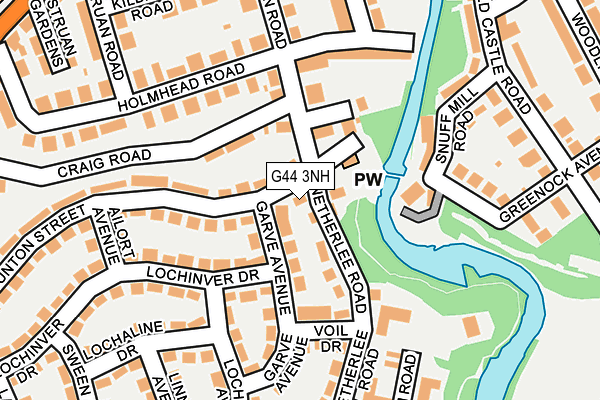 G44 3NH map - OS OpenMap – Local (Ordnance Survey) G44 3NH map - OS OpenMap – Local (Ordnance Survey)