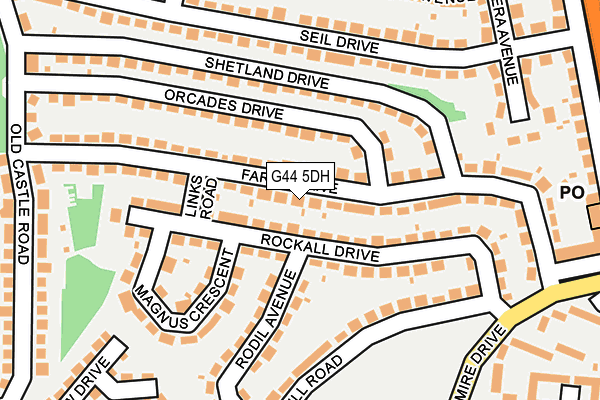 G44 5DH map - OS OpenMap – Local (Ordnance Survey) G44 5DH map - OS OpenMap – Local (Ordnance Survey)