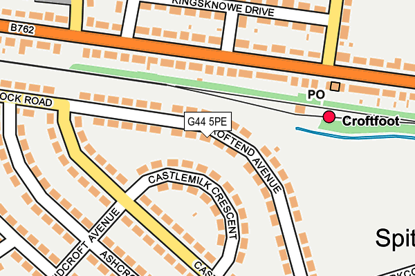 G44 5PE map - OS OpenMap – Local (Ordnance Survey) G44 5PE map - OS OpenMap – Local (Ordnance Survey)