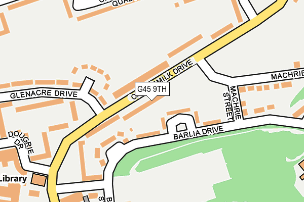 G45 9TH map - OS OpenMap – Local (Ordnance Survey) G45 9TH map - OS OpenMap – Local (Ordnance Survey)