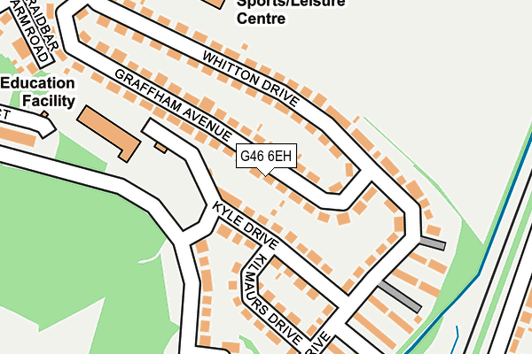 G46 6EH map - OS OpenMap – Local (Ordnance Survey) G46 6EH map - OS OpenMap – Local (Ordnance Survey)