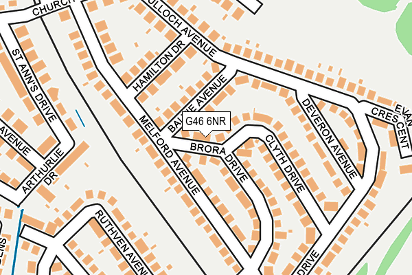 G46 6NR map - OS OpenMap – Local (Ordnance Survey) G46 6NR map - OS OpenMap – Local (Ordnance Survey)