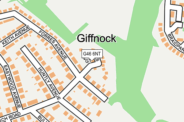 G46 6NT map - OS OpenMap – Local (Ordnance Survey) G46 6NT map - OS OpenMap – Local (Ordnance Survey)
