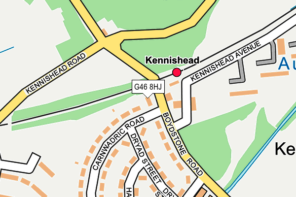 G46 8HJ map - OS OpenMap – Local (Ordnance Survey) G46 8HJ map - OS OpenMap – Local (Ordnance Survey)