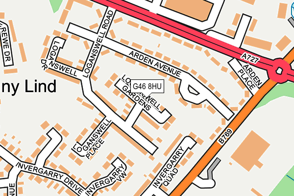 G46 8HU map - OS OpenMap – Local (Ordnance Survey) G46 8HU map - OS OpenMap – Local (Ordnance Survey)