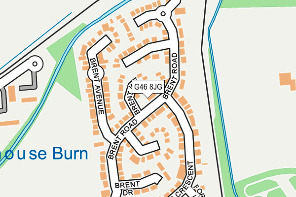 G46 8JG map - OS OpenMap – Local (Ordnance Survey) G46 8JG map - OS OpenMap – Local (Ordnance Survey)