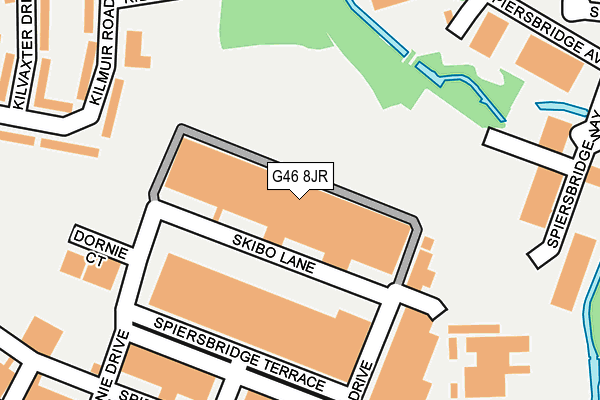 G46 8JR map - OS OpenMap – Local (Ordnance Survey) G46 8JR map - OS OpenMap – Local (Ordnance Survey)