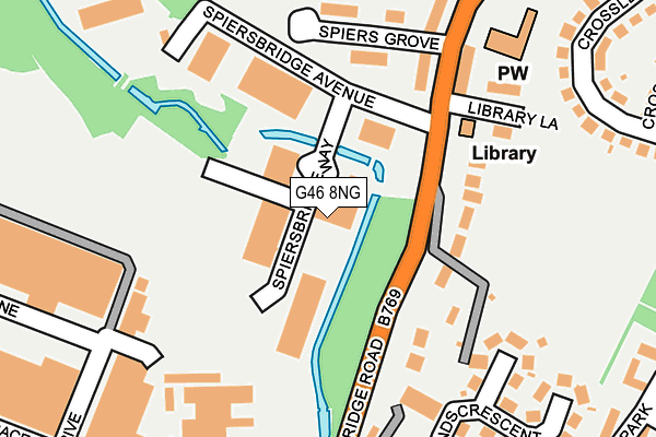 G46 8NG map - OS OpenMap – Local (Ordnance Survey) G46 8NG map - OS OpenMap – Local (Ordnance Survey)