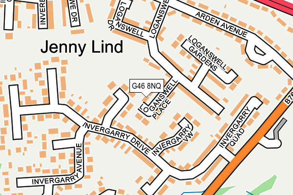 G46 8NQ map - OS OpenMap – Local (Ordnance Survey) G46 8NQ map - OS OpenMap – Local (Ordnance Survey)