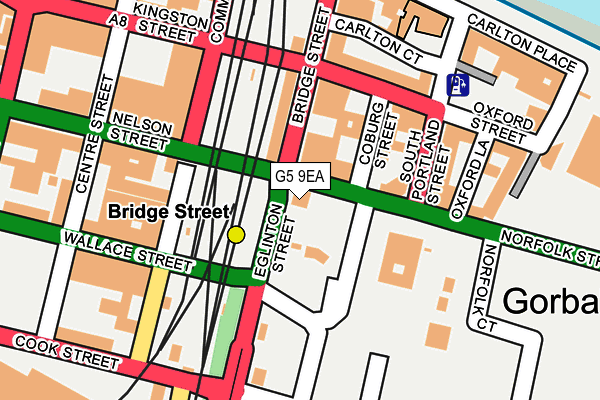 G5 9EA map - OS OpenMap – Local (Ordnance Survey) G5 9EA map - OS OpenMap – Local (Ordnance Survey)
