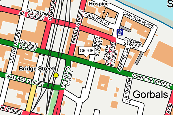 G5 9JF map - OS OpenMap – Local (Ordnance Survey) G5 9JF map - OS OpenMap – Local (Ordnance Survey)