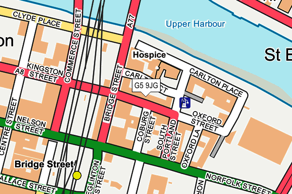 G5 9JG map - OS OpenMap – Local (Ordnance Survey) G5 9JG map - OS OpenMap – Local (Ordnance Survey)