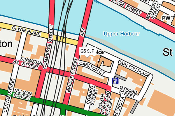 G5 9JP map - OS OpenMap – Local (Ordnance Survey) G5 9JP map - OS OpenMap – Local (Ordnance Survey)