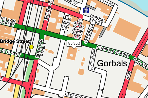 G5 9LQ map - OS OpenMap – Local (Ordnance Survey) G5 9LQ map - OS OpenMap – Local (Ordnance Survey)