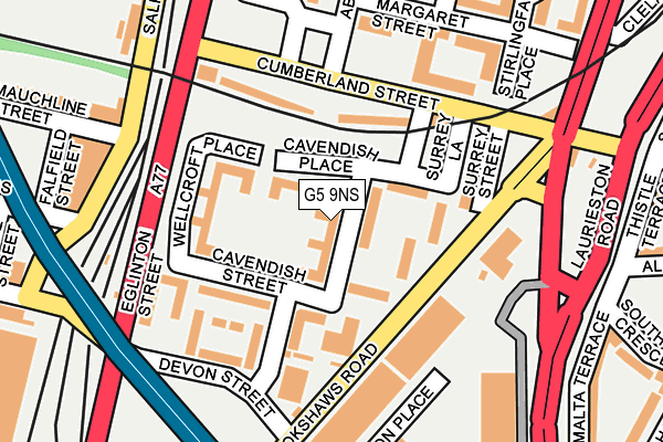 G5 9NS map - OS OpenMap – Local (Ordnance Survey) G5 9NS map - OS OpenMap – Local (Ordnance Survey)