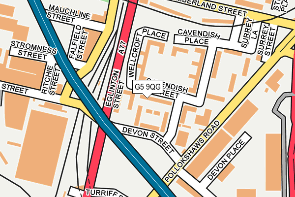 G5 9QG map - OS OpenMap – Local (Ordnance Survey) G5 9QG map - OS OpenMap – Local (Ordnance Survey)